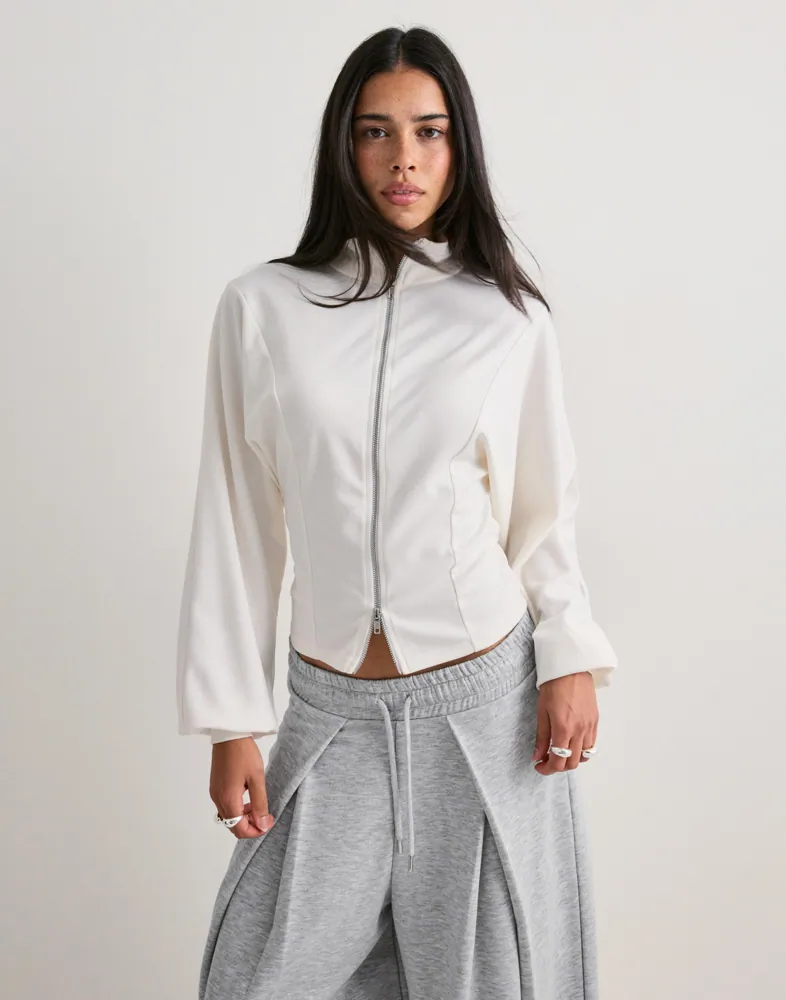 Luxury Funnel Neck Zip