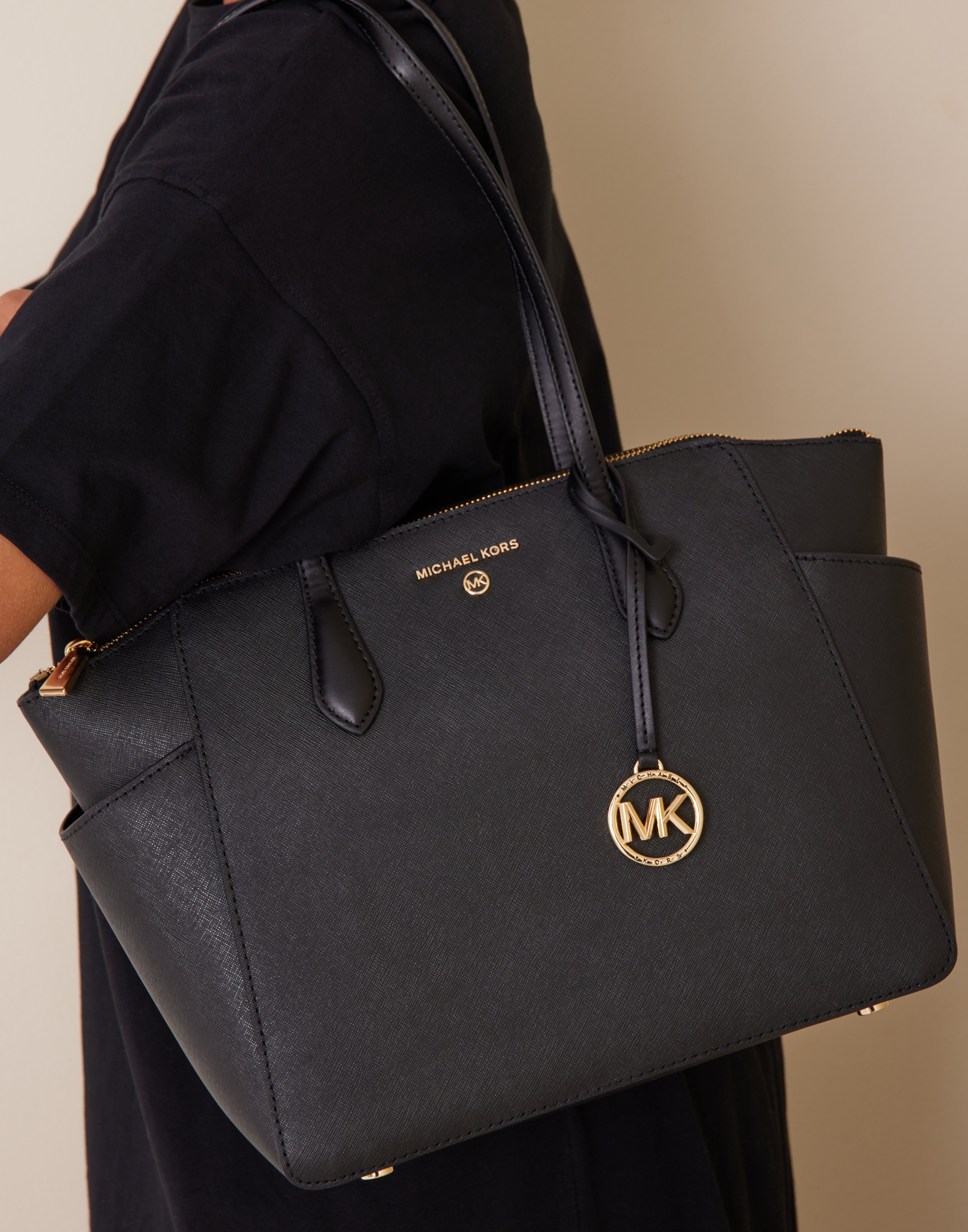 Michael Kors - Svart - Md Tz Tote