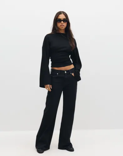 ONLY Onlestrid L/S Tie Top Jrs blusar dam – bild 3