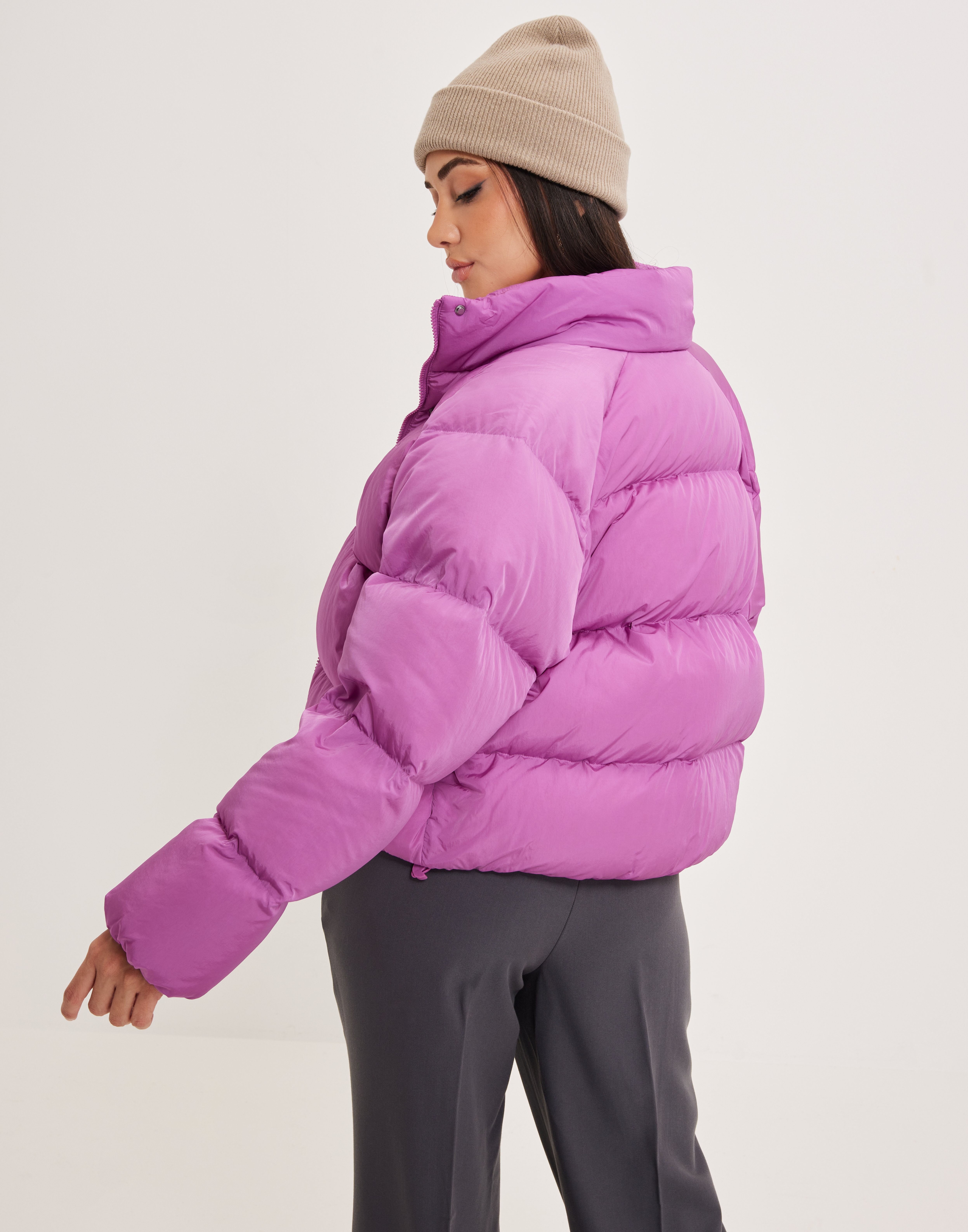 Buy Adidas Originals DOWN JKT SHORT - Pink | Nelly.com