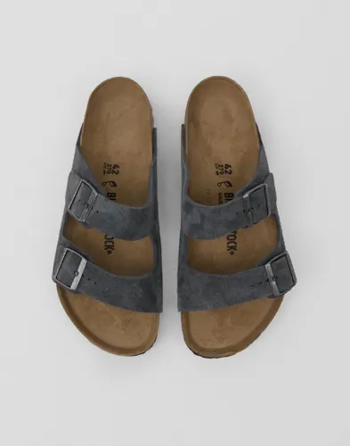 Birkenstock Arizona Leve Charcoal Tofflor herr – bild 2