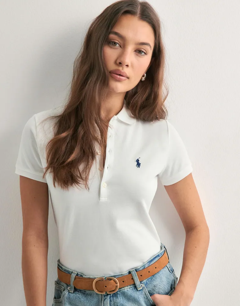 JULIE POLO-SLIM-SHORT SLEEVE-POLO SHIRT