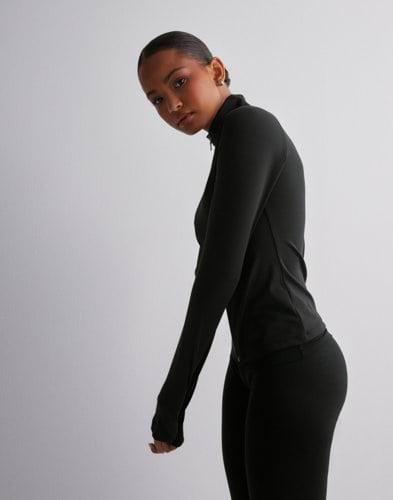 CTRLFORM_01 FULL ZIP TOP — WAR BLACK