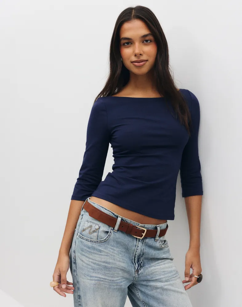Perfect Basic Half Sleeve Top