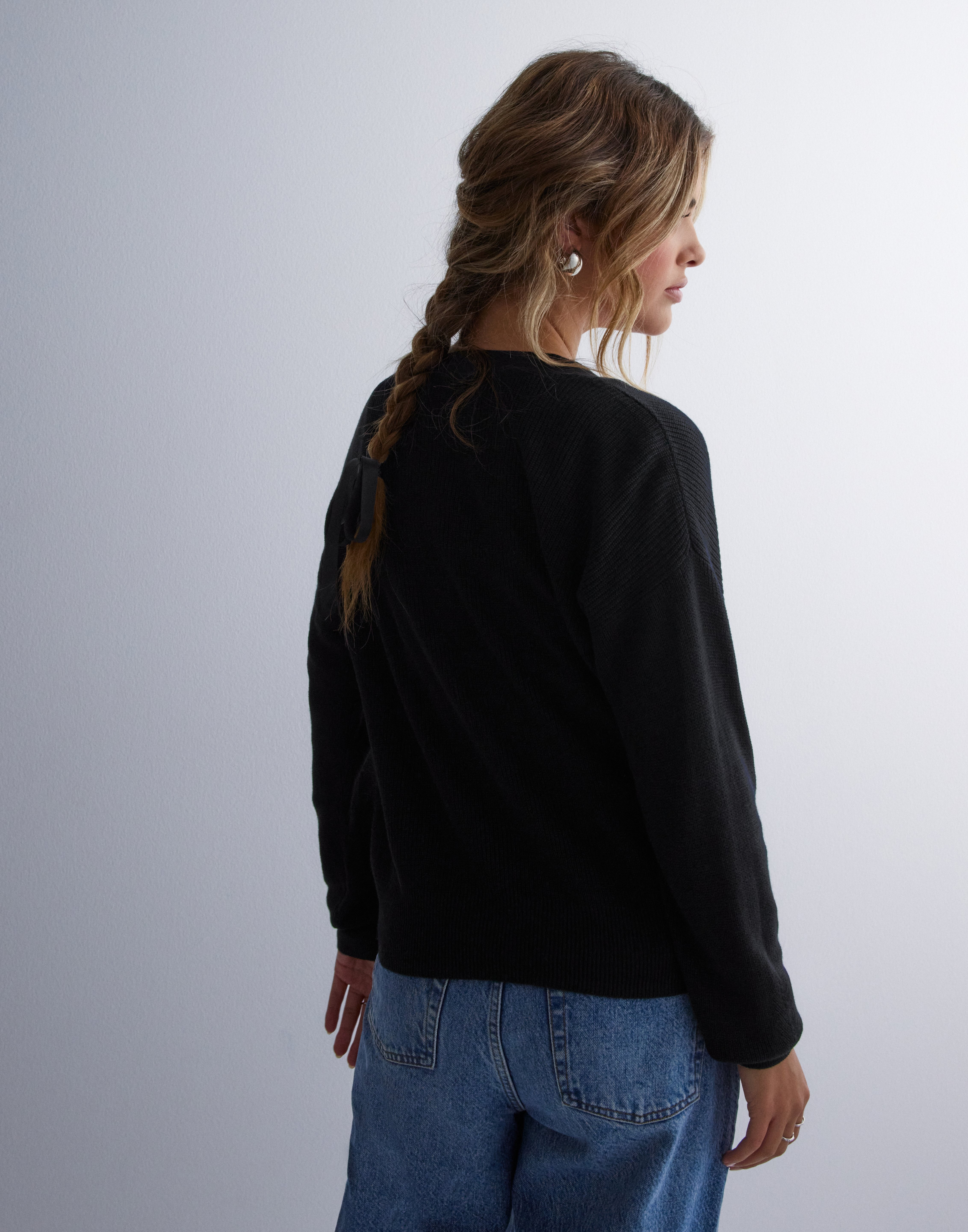 Cardigan Lungo Donna VERO MODA - Maglione V-Neck In Viscosa, Acrilico E Cotone, Design Elegante