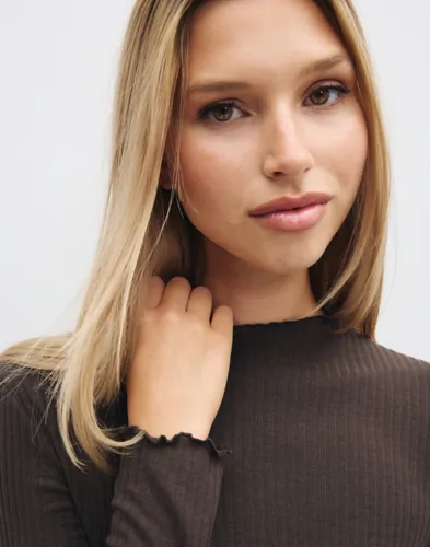 ONLY Onlemma L/S High Neck Top Noos Jrs långärmade t-shirt dam – bild 3