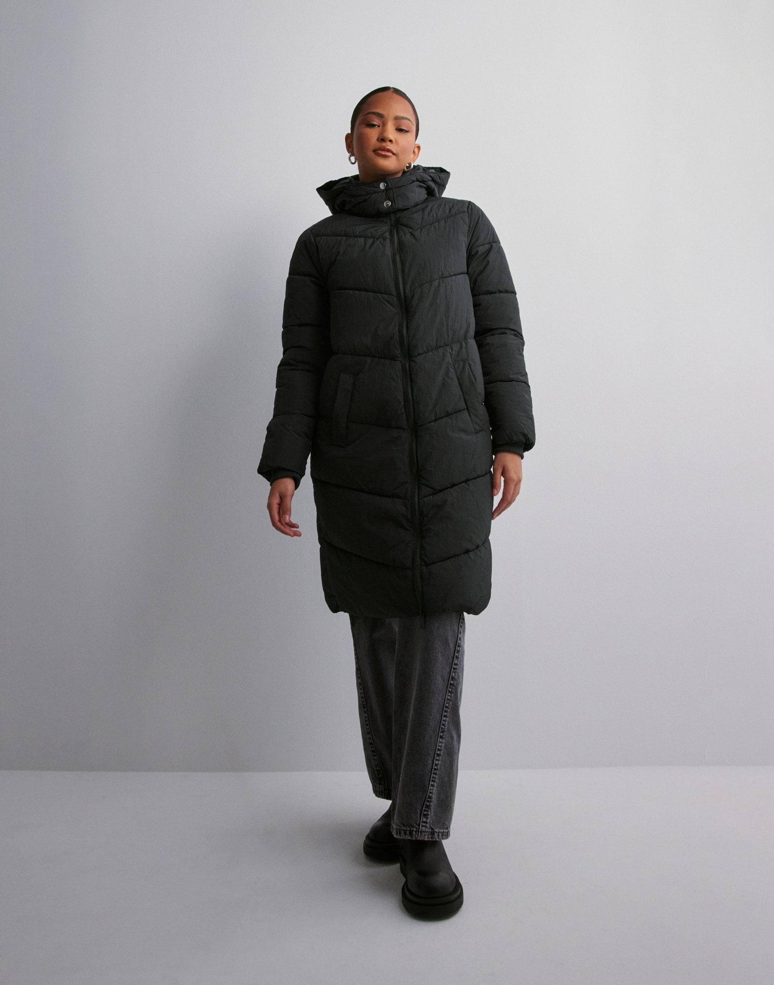 PCJAMILLA LONG PUFFER JACKET NOOS B