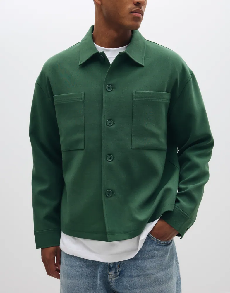 Que Sera Sera Brody Boxy Overshirt Overshirts skjortor & blusar herr – bild 5
