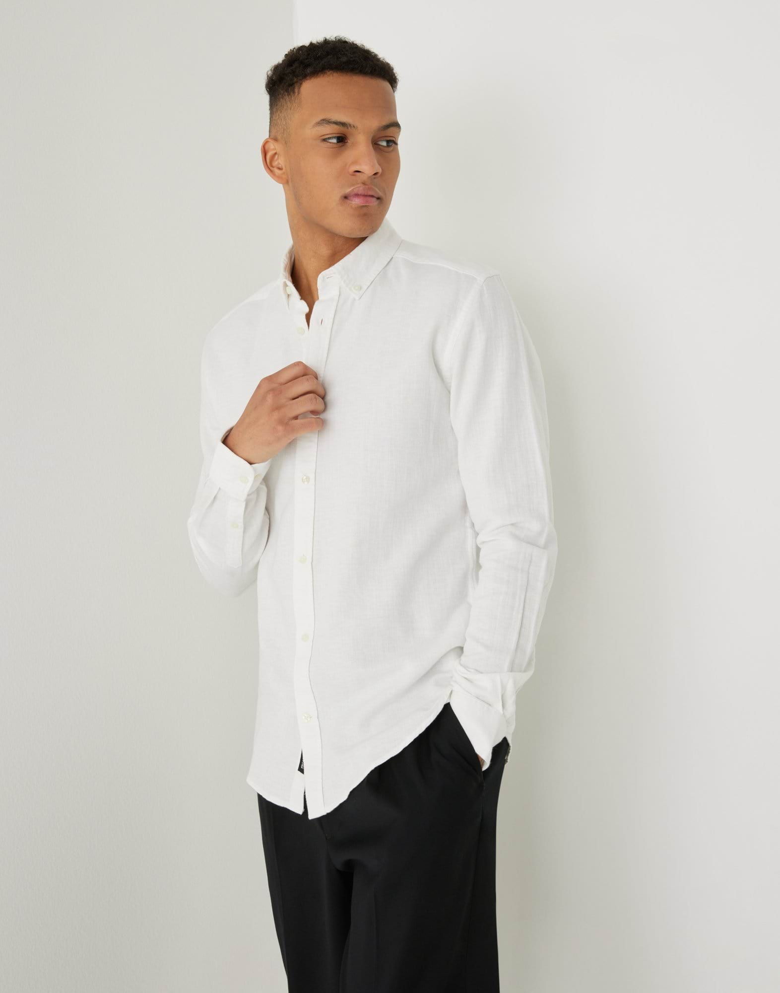 ONSARLO LS HRB LINEN SHIRT