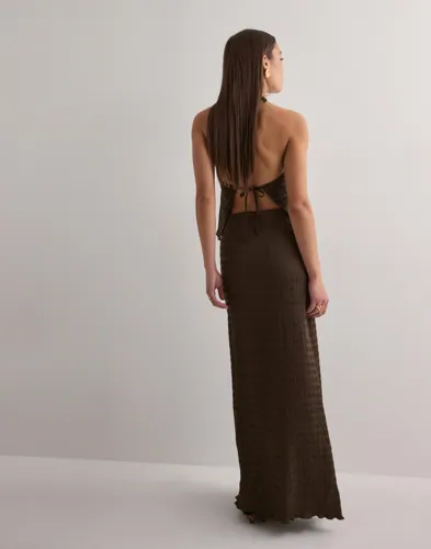 Nelly Stunning Structure Maxi Skirt maxikjolar dam – bild 3