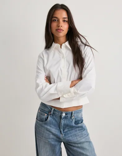 Nelly Pleated Shirt skjortor dam – bild 3