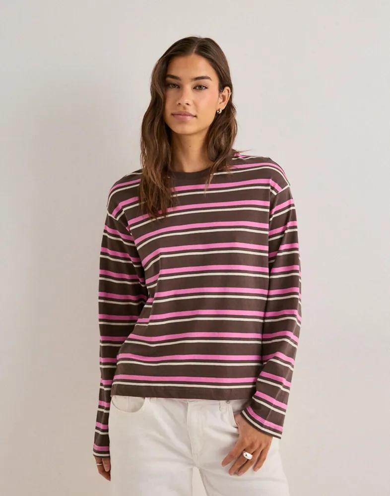 ONLY Dames Onlemery Life L/S Mix Top Box JRS blouse