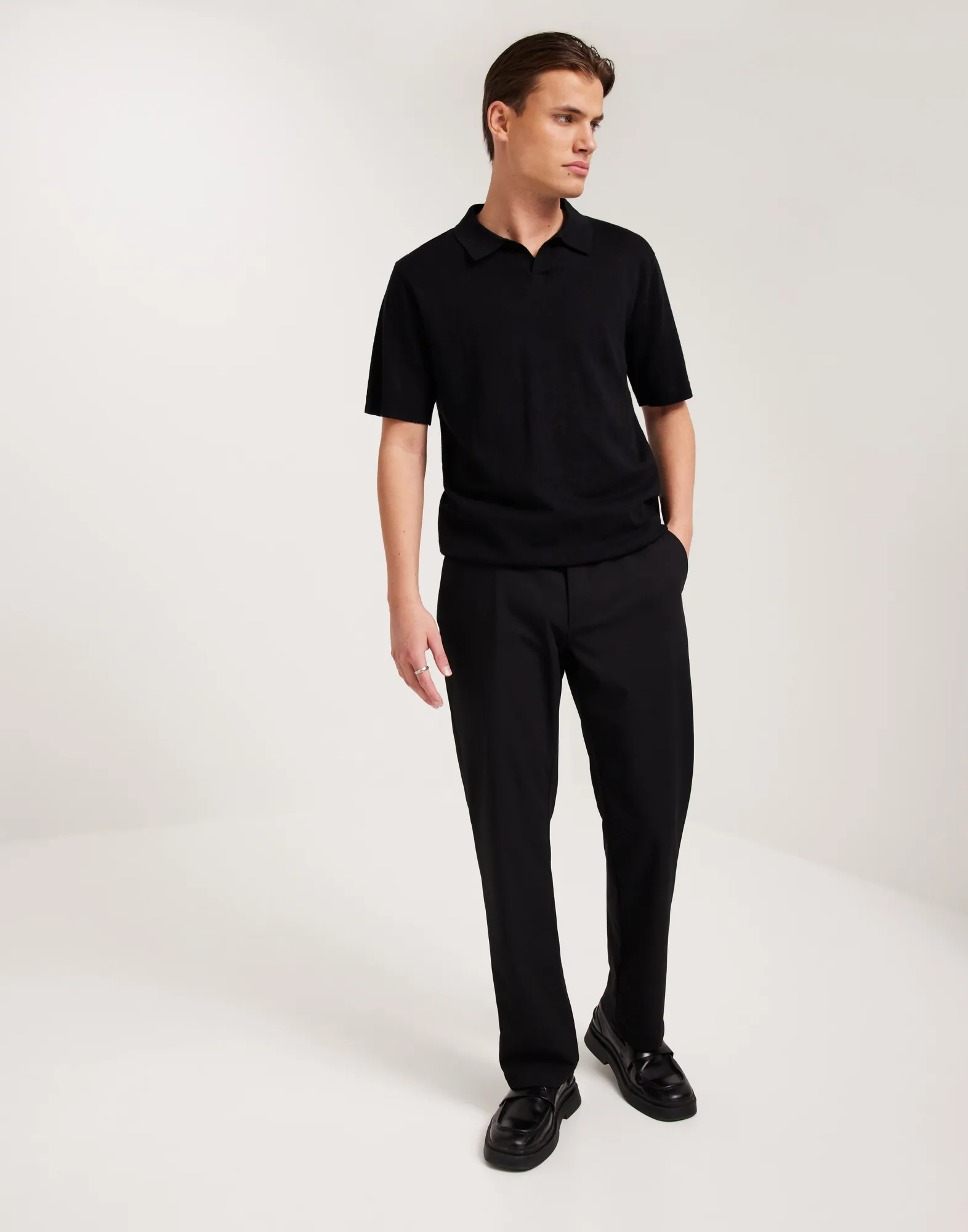 SLHLAKE LINEN SS POLO