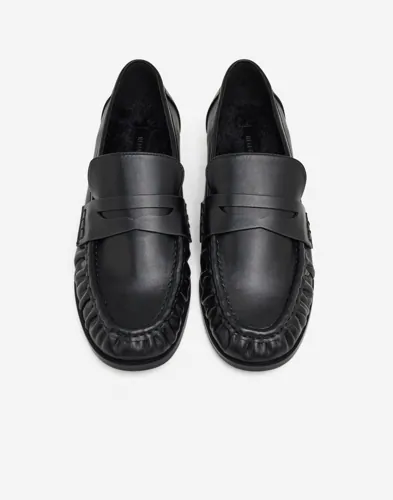 Nelly Faux Fur Loafer loafers dam – bild 2