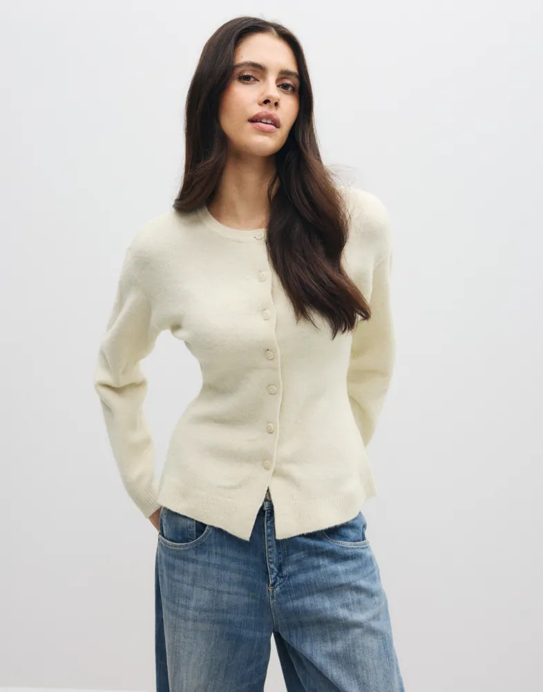 Vmelena Ls O-Neck Waist Cardigan