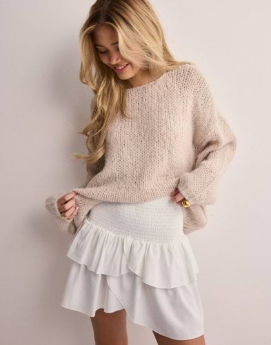 Neo-Noir A-Line Skirt