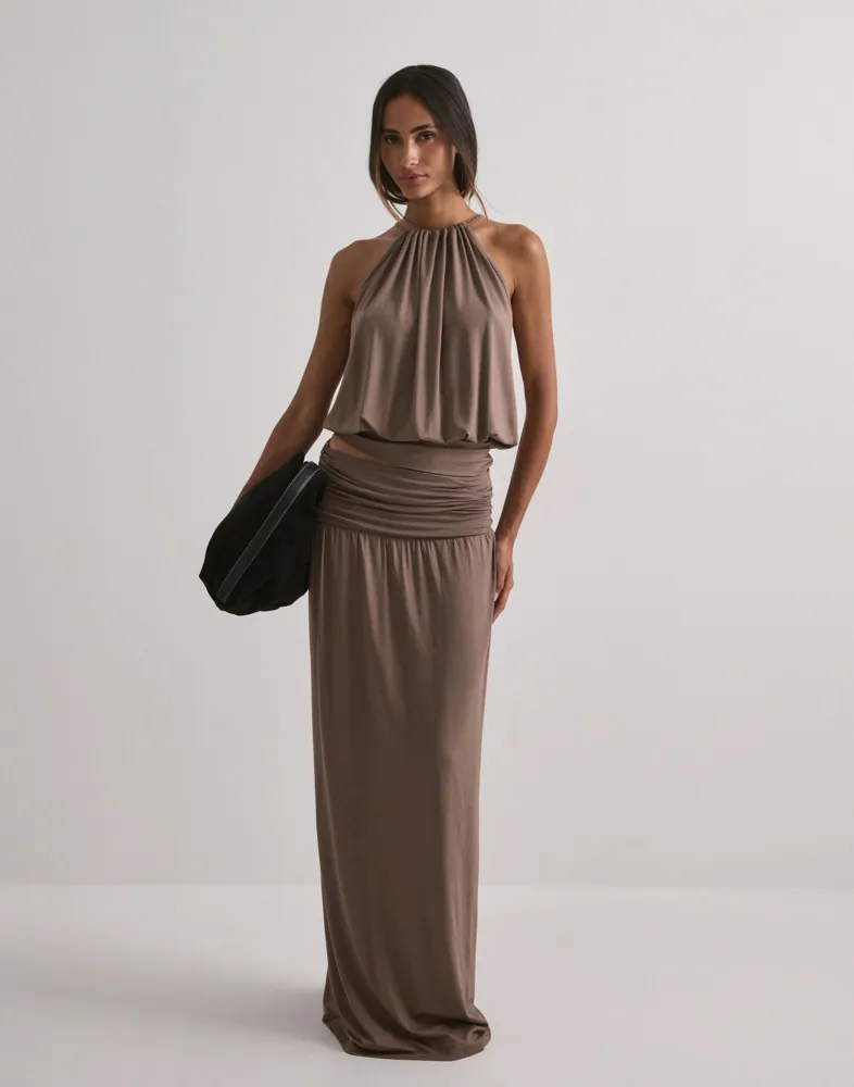 Nelly Soft Drape Tie Back Top toppar & linnen dam – bild 3