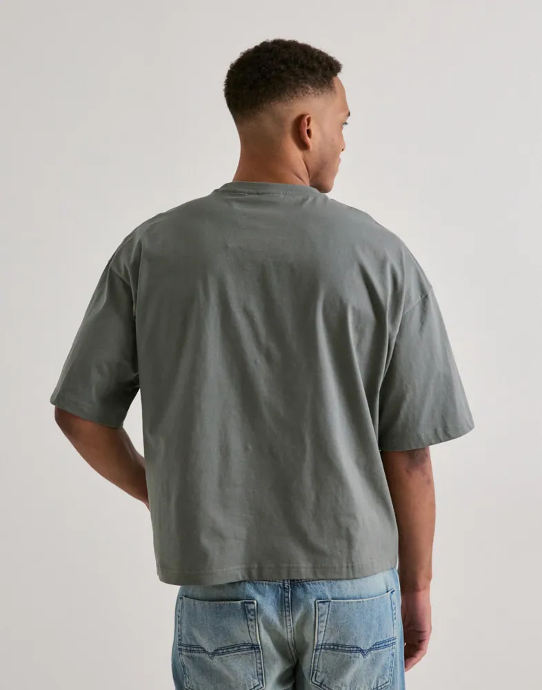 ONLY & SONS Onsfred Rlx Ss Crop Tee Kortärmade t-shirts herr – bild 2