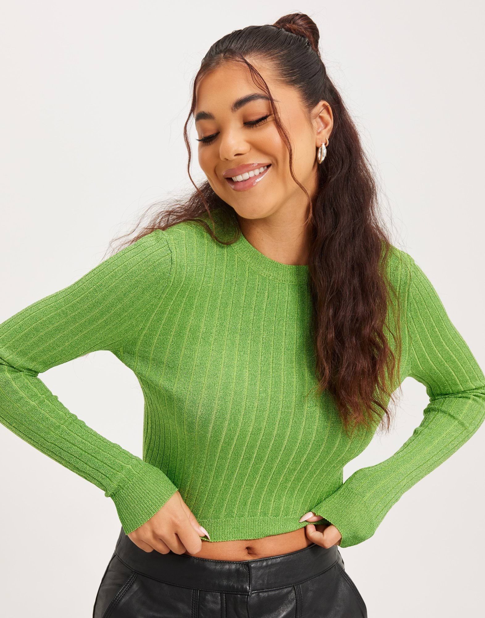 ONLY Onlhappie Ls Pullover KNT, Wild roze., M