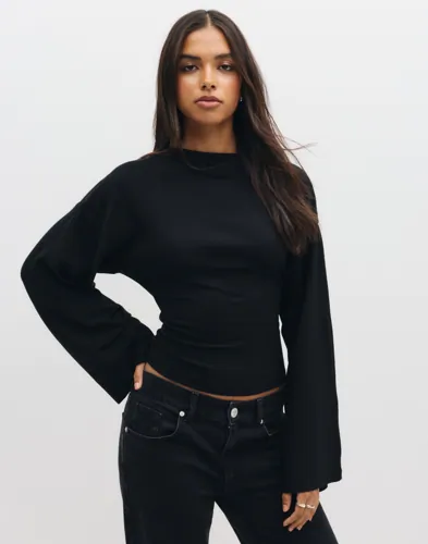 Onlestrid L/S Tie Top Jrs