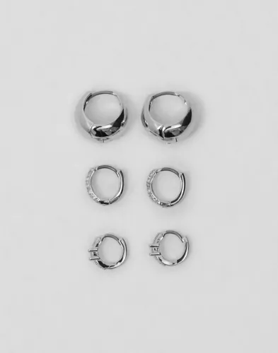 Pieces - Hopea - Pcotelia Earrings 3-Pack D2D