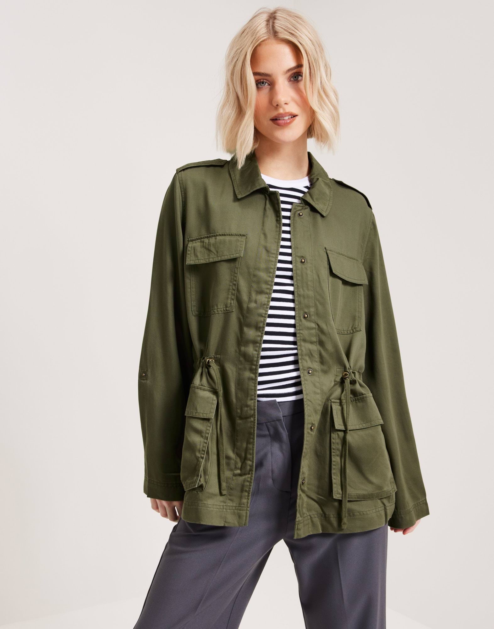 Only - Onlgisell Life Short Hood Jacket Cc - 4984257 Black