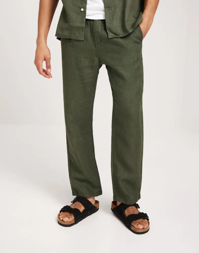 Loose linen pant - GOTS/Vegan