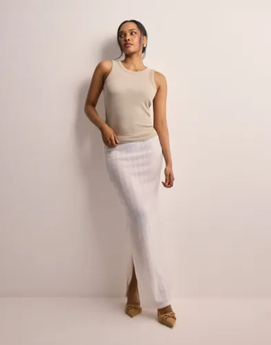 JDY - Beige - Jdysofia S/L Washed Tank Top Jrs