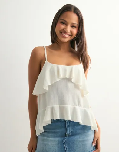 Nelly Cute Flounce Strap Top toppar dam – bild 2