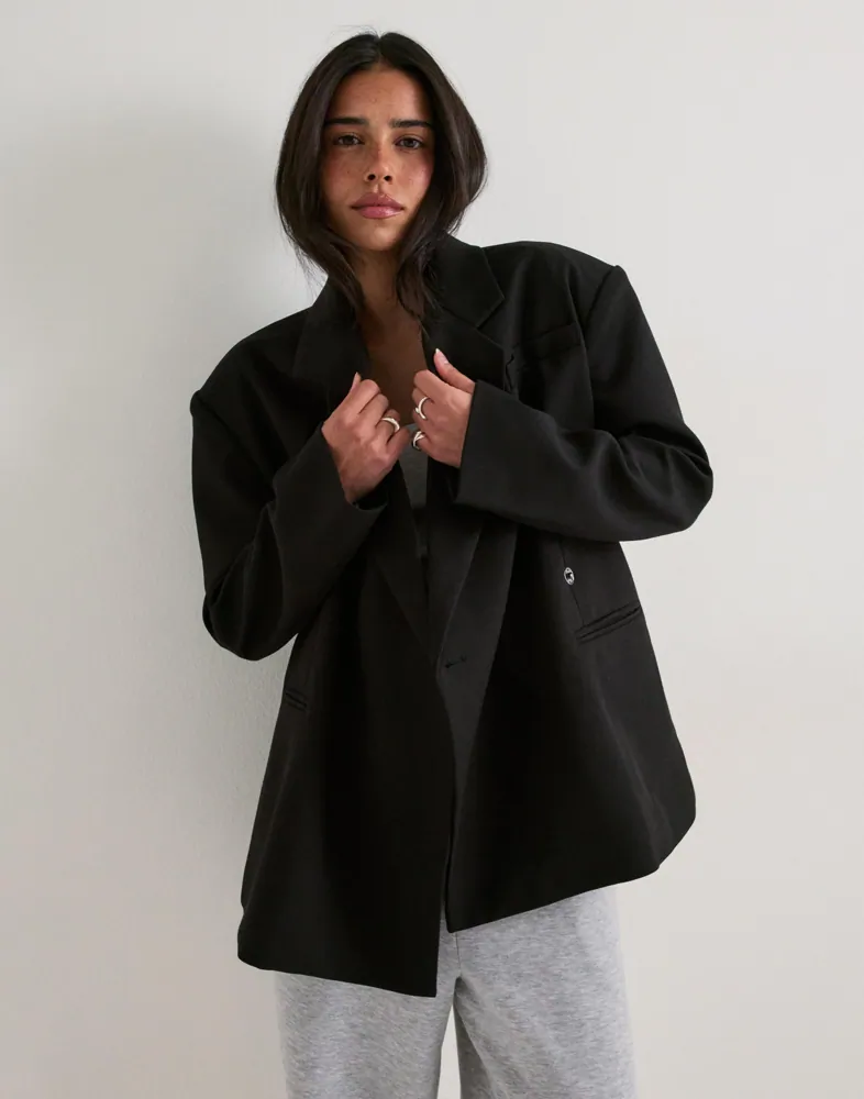 VERO MODA Vmelma Ls Oversized Slit Blazer dam – bild 2