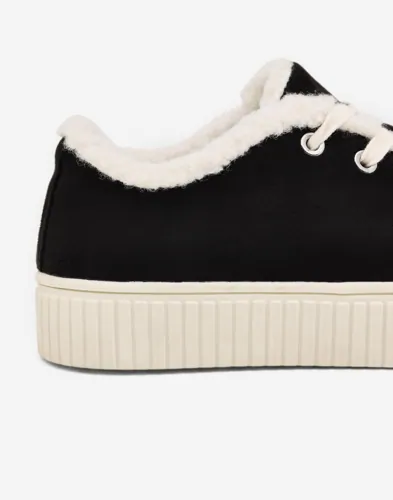 Nelly Warm Court Sneaker låga sneakers dam – bild 3