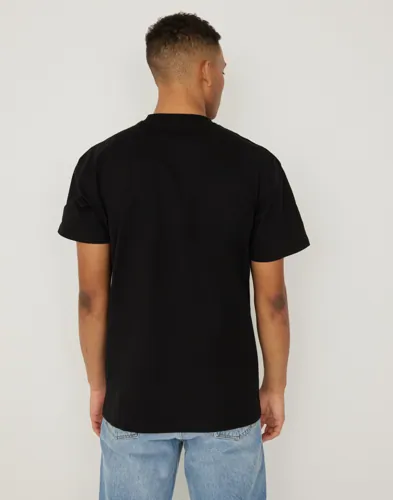 T-shirt 'S/S American Script T-Shirt Black' 5