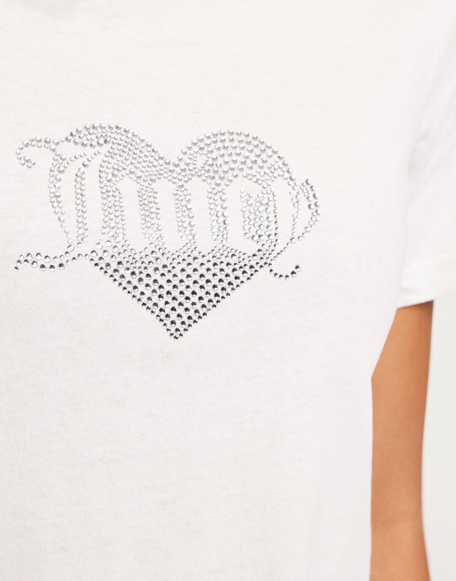 HAYLEE HEART DIAMANTE  TEE