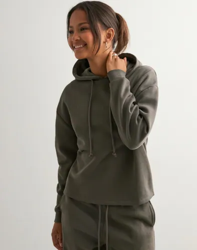 Pieces - Grå - Pcchilli Ls Hoodie Noos Bc