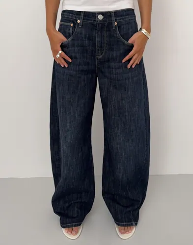 Nelly Twisted Barrel Buckle Jeans dam – bild 2