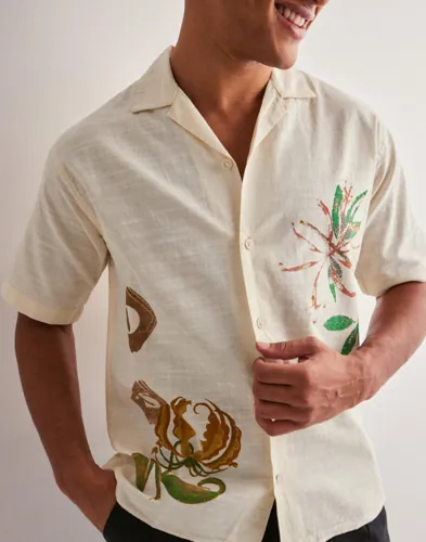 JACK & JONES Jorluke Retiro Aop Shirt Ss SE25 Mönstrade skjortor herr – bild 3