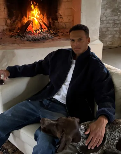 Que Sera Sera Pete Pile Jacket Vårjackor Blå