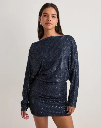 Slouchy Sequin Dress