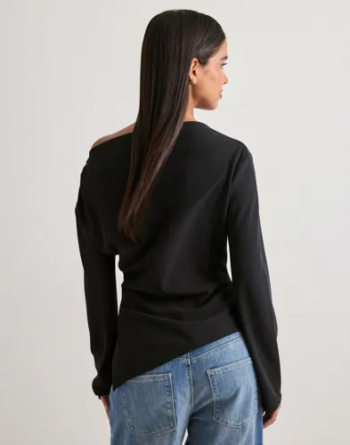 Nelly Asymmetric Play Blouse blusar dam – bild 2