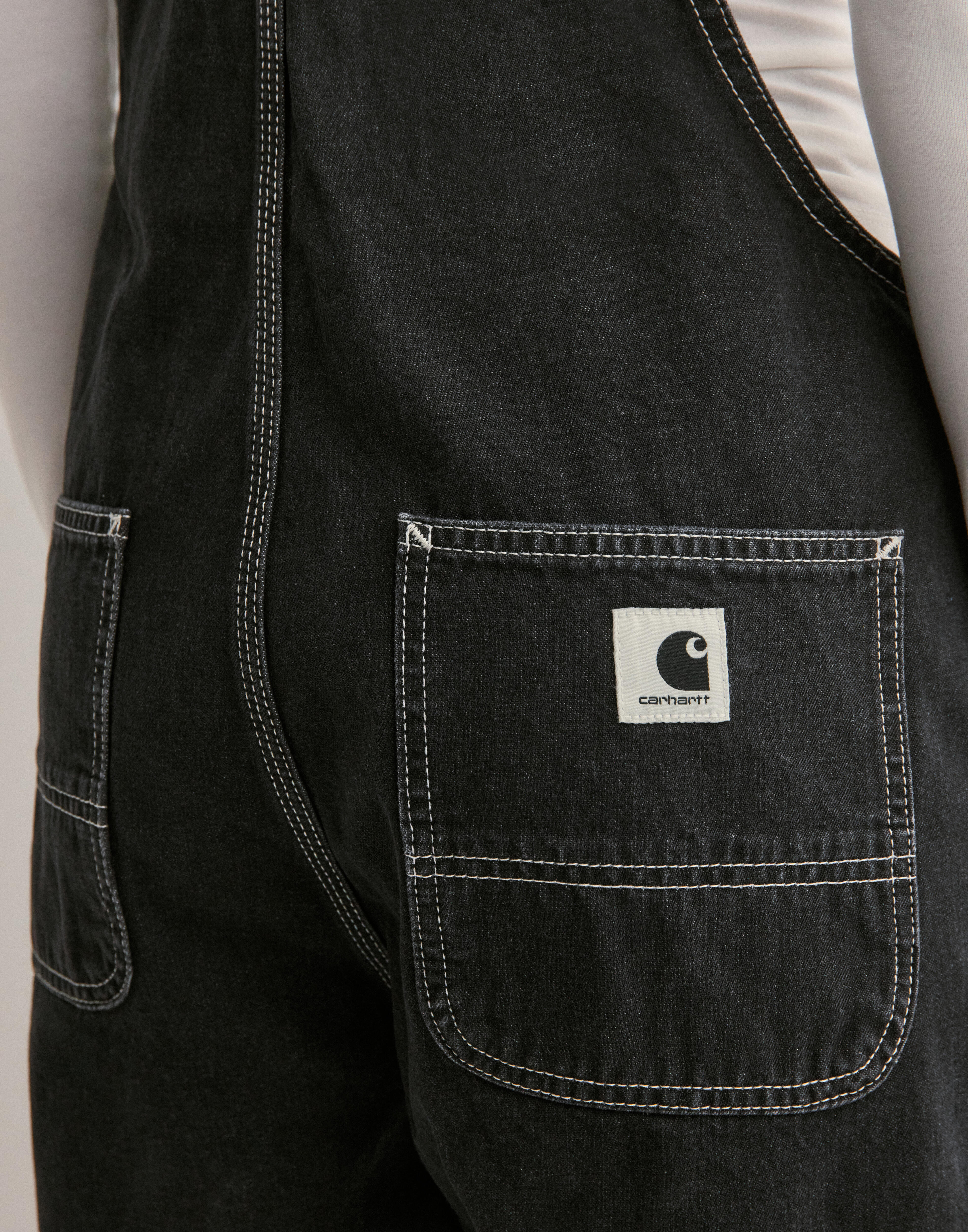 Buy Carhartt WIP W' Bib Overall Straight - Black | Nelly.com