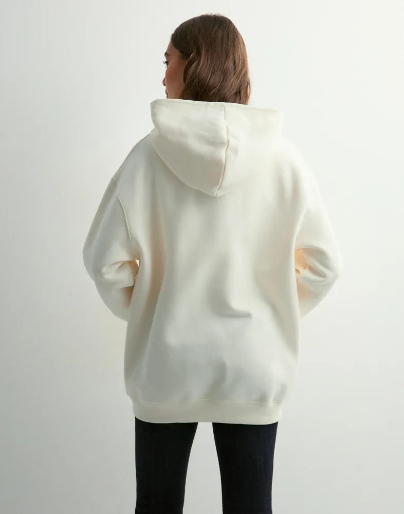 New Balance Linear Heritage Fleece Long Hoodie dam – bild 2