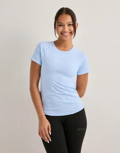 Aim'n - Blå - Soft Basic Short Sleeve