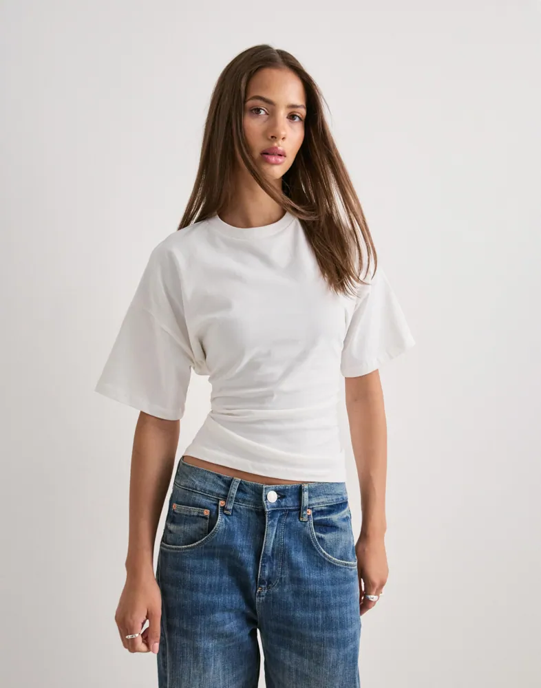 Nelly Tie Waist Tee t-shirts dam – bild 2