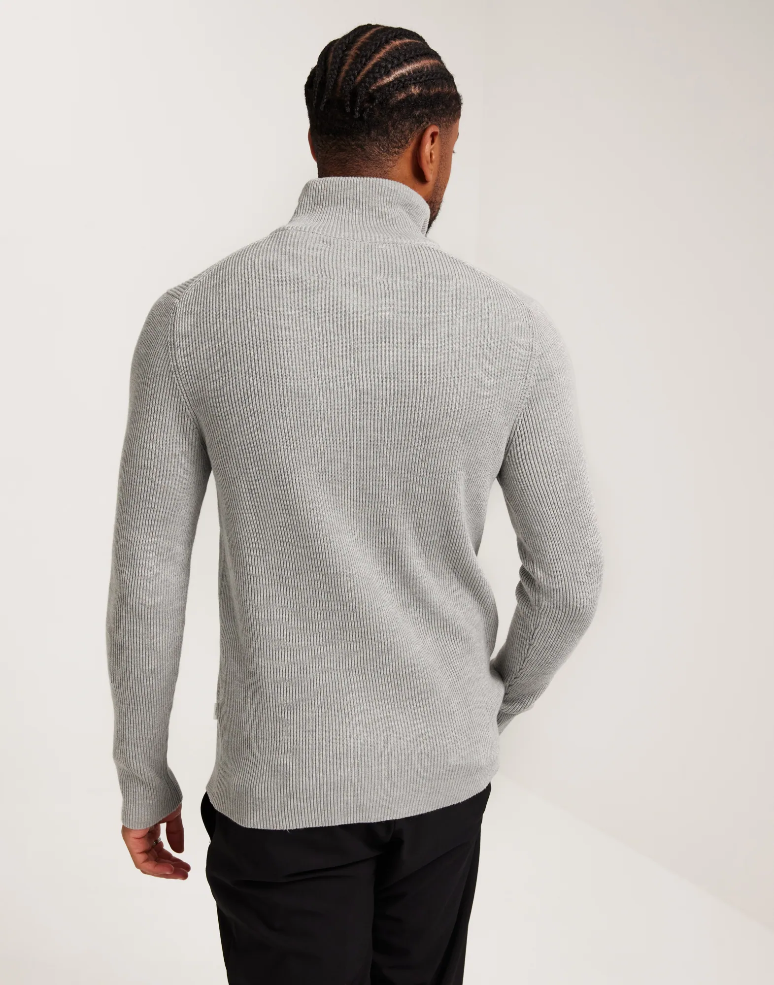 JPRCCPERFECT KNIT HALF ZIP SN