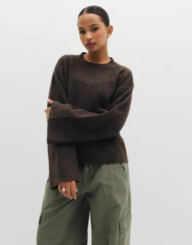 Nelly - Brun - Perfect Knit Sweater
