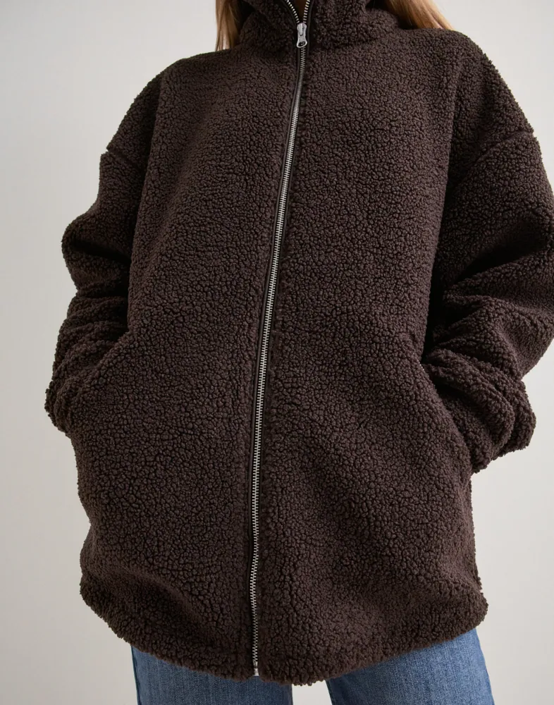 Aimn Pile Jacket jackor dam – bild 4