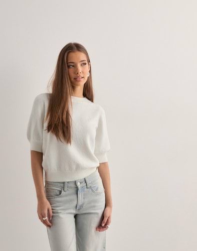 VERO MODA Maglione Donna Vmdoffy 2/4 O-Neck - Girocollo Morbido In Mélange Sunburst, Taglia S, Materiali Sostenibili