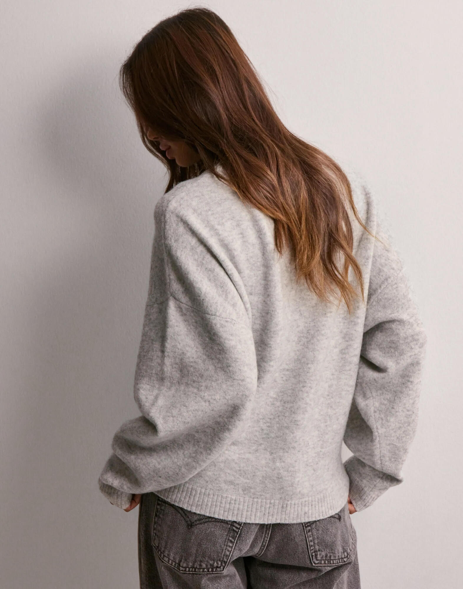 Buy Nelly Sleeve Focus Knit Sweater - Light Grey | Nelly.com Buy Nelly Sleeve Focus Knit Sweater - Light Grey | Nelly.com
