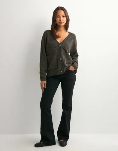 Vmboom Ls V-Neck Button Cardigan Ga 2