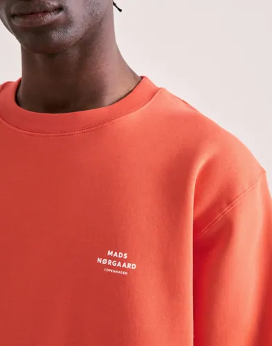 Mads Nørgaard Standard Crew Logo Sweat Sweatshirts herr – bild 2